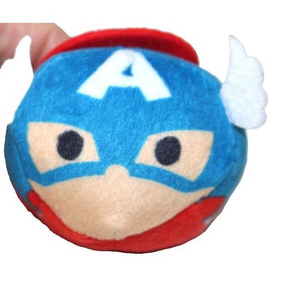 Disney Marvel DC Comics Tsum Tsum Hulk Captain America Batman Mini Plush 3 Inch - Picture 2 of 6